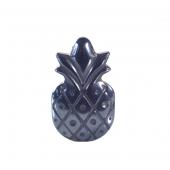 Hematite Pineapple 21x36mm Pendant